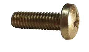 Get Yours 2-56 X 3/16" Machine Screws Pan Head Phillips Drive Steel Cadmium Yellow (5000/Pkg.)