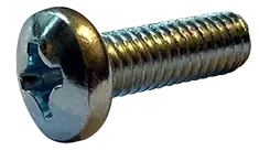 While Supplies Last 4-40 X 7/8" Machine Screws Pan Head Phillips Drive Steel Zinc Plated (100/Pkg.)