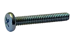 Free Returns M3-0.5 X 8mm Machine Screws Pan Head Phillips Drive Steel Zinc Plated (1000/Pkg.)
