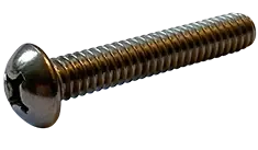 1/4"-20 X 3/8" Machine Screws Round Head Phillips Drive 18/8 Stainless Steel (1000/Pkg.) Certified
