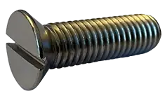 Factory Price 12-24 X 7/8" Machine Screws Flat Head Slotted Drive 18/8 Stainless Steel (2000/Pkg.)