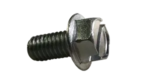 While Supplies Last 1/4"-20 X 3/8" Machine Screws Indented Hex Head Slotted Drive Steel Zinc Plated (4000/Pkg.)