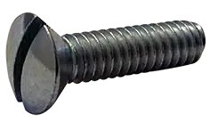 12-24 X 3/4" Machine Screws Oval Head Slotted Drive Steel Zinc Plated (5000/Pkg.) Limited Offer