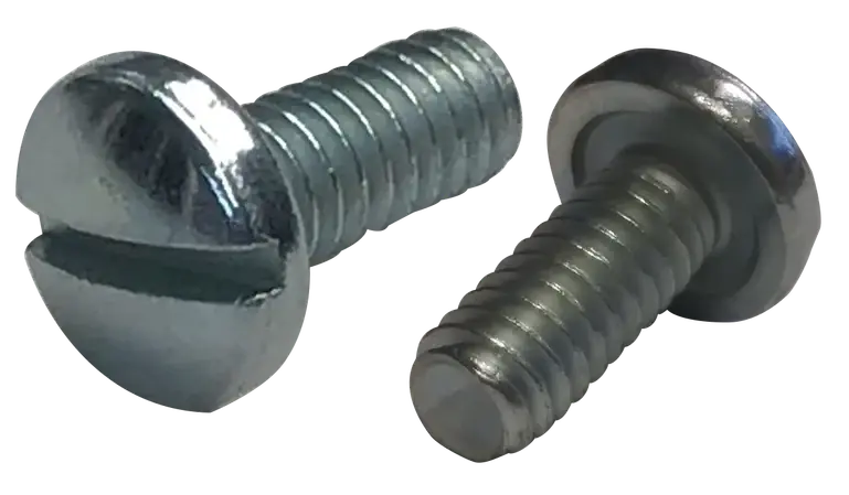 Authentic 10-32 X 1-1/2" Machine Screws Undercut Binder Head Slotted Drive Steel Zinc Plated (3000/Pkg.)