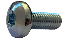 M4-0.7 X 8mm Machine Screws Pan Head Six Lobe Drive Steel Zinc Plated (2000/Pkg.) Best Choice