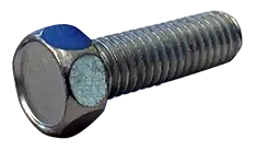 12-24 X 3/4" Machine Screws Indented Hex Head Steel Zinc Plated (4000/Pkg.) Crafted