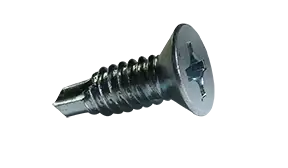 8-18 X 1/2" Self-Drilling Screws Flat Head Phillips Drive Point Type 2 Steel Zinc Plated (10000/Pkg.) Sale
