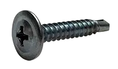 Super Sale 8-18 X 1/2" Self-Drilling Screws Modified Truss Head Phillips Drive Point Type 2 Steel Zinc Plated (5000/Pkg.)
