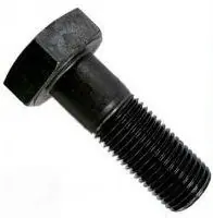 Free Returns 1/2-13 X 2-1/2" Hex Head Cap Screws Grade 2 Steel Black Oxide Partially Threaded (225 / Pkg.)