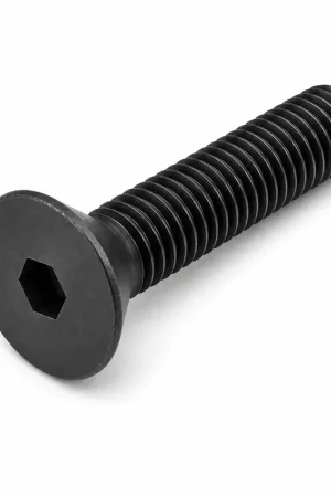 Weekend Sale 5-40 X 5/8" Socket Cap Screws Flat Head Hex Socket Drive Alloy Steel Thermal Black Oxide (300 / Pkg.)