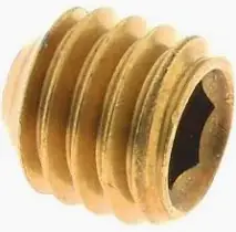Hot Picks 10-24 X 1/2" Cup Point Socket Set Screws Brass (100 / Pkg.)
