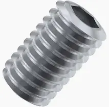 6-32 X 1/4" Flat Point Socket Set Screws Alloy Steel Black Oxide (100 / Pkg.) Affordable