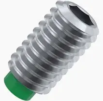 10-24 X 3/4" Nylon Tip Socket Set Screws 18/8 Stainless Steel (100 / Pkg.) Clearance