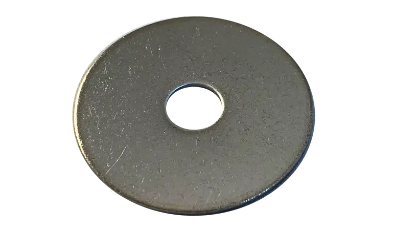 3/8" ID X 1-1/2" OD Fender Washers Steel Zinc Plated (25000 / Pkg.) Fan Favorite