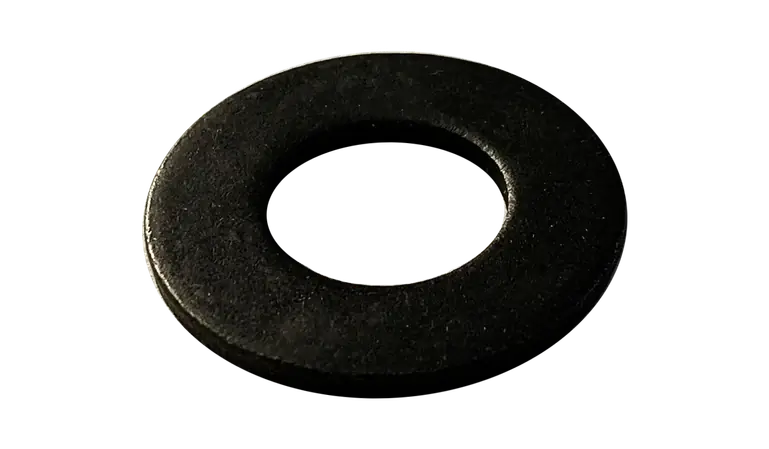 1/4" Flat Washers SAE Steel Black Oxide (25000 / Pkg.) While Supplies Last