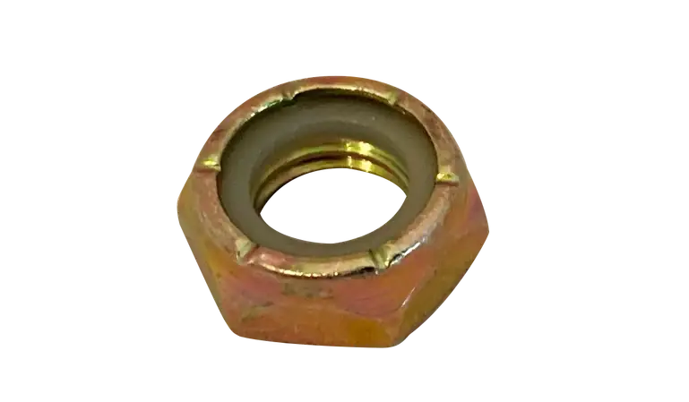1/4"-20 Lock Nuts Nylon Insert Thin Height Light Hex Steel Zinc Yellow (4000 / Pkg.) Hassle-Free Returns