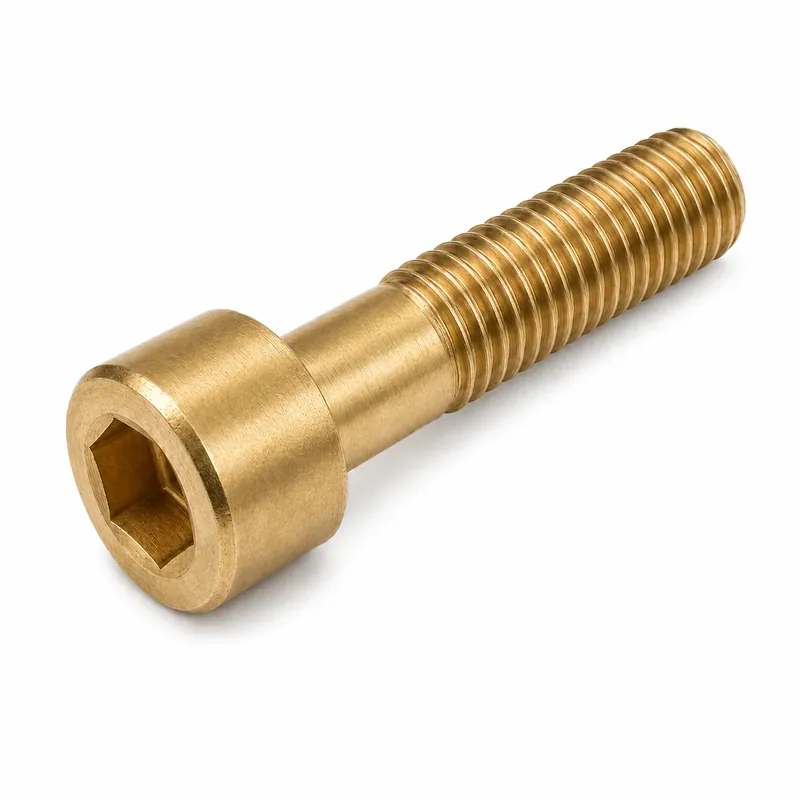 3/8-16 X 3/4" Socket Cap Screws Hex Socket Drive Brass (10 / Pkg.) Weekend Sale