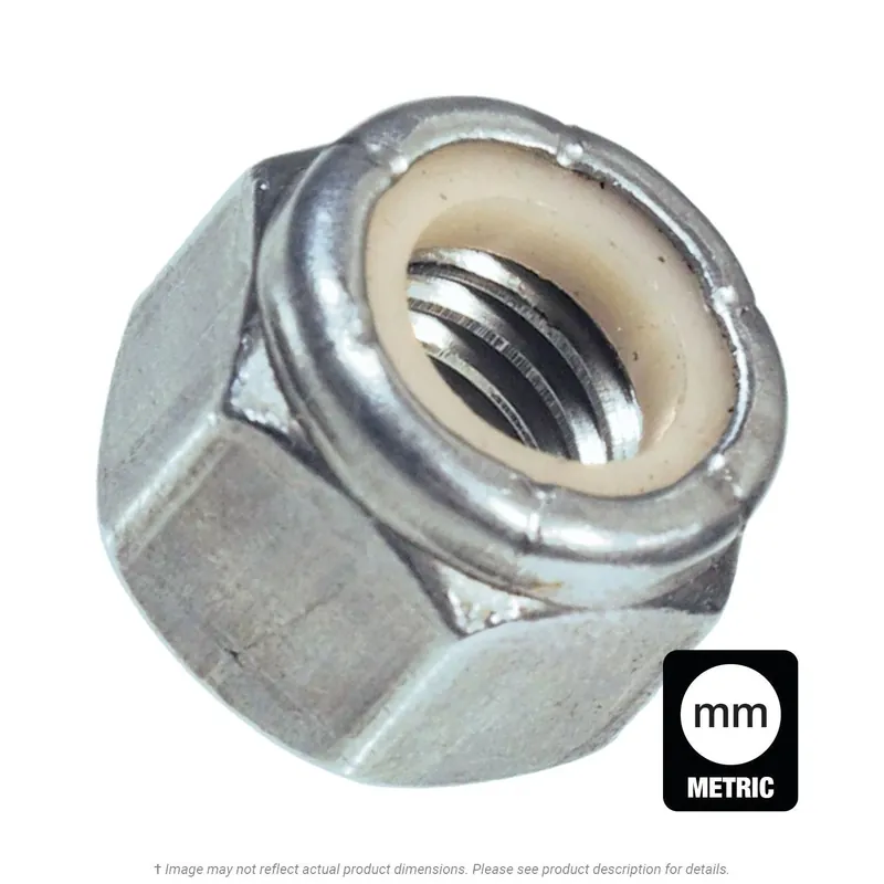 9/16"-18 Lock Nuts Nylon Insert Light Hex Standard Height 316 Stainless Steel (100 / Pkg.) Luxury