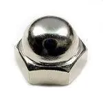 Order Now 1/4"-20 Cap Nuts Two Way 18/8 Stainless Steel (50 / Pkg.)