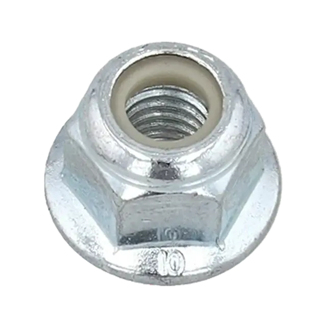Bargain M12 Lock Nuts Nylon Insert 18/8 Stainless Steel DIN 6926 (100 / Pkg.)