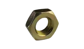 1"-14 Hex Jam Nuts Steel Zinc Yellow (250 / Pkg.) One Day Deal