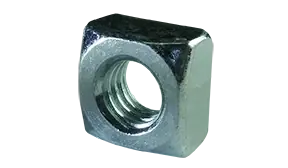 7/8"-9 Square Nuts Steel Zinc Plated (50 / Pkg.) Budget