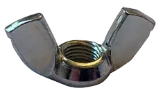 Cheap 1/4"-20 Wing Nuts Brass (100 / Pkg.)