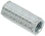 Final Sale 8-32 X 5/8-5/16" Coupling Nuts Steel Zinc Plated (1000 / Pkg.)