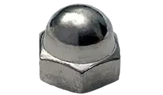 3/8"-16 Acorn Nuts High Crown Head 18/8 Stainless Steel (5 / Pkg.) Certified