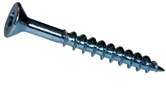 Same Day Shipping 8 X 1-1/2" Wood Screws Deep Thread Combination Square/Phillips Drive Flat Head No Nibs 2/3 Threaded Steel Zinc & Bake (5500 / Pkg.)