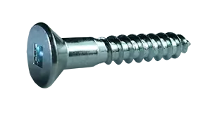 8 X 1" Wood Screws Square Drive Flat Head Steel Zinc Plated (4000 / Pkg.) Time-Limited
