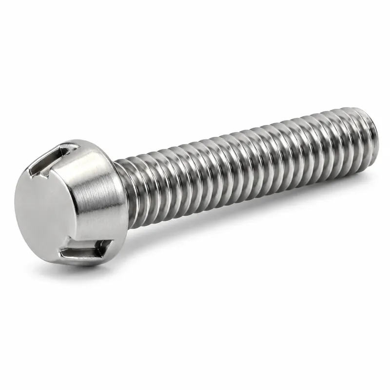 8-32 X 1-1/2" Tamper Resistant Machine Screws Tri-Groove Drive Steel Zinc Plated (100 / Pkg.) Low Price