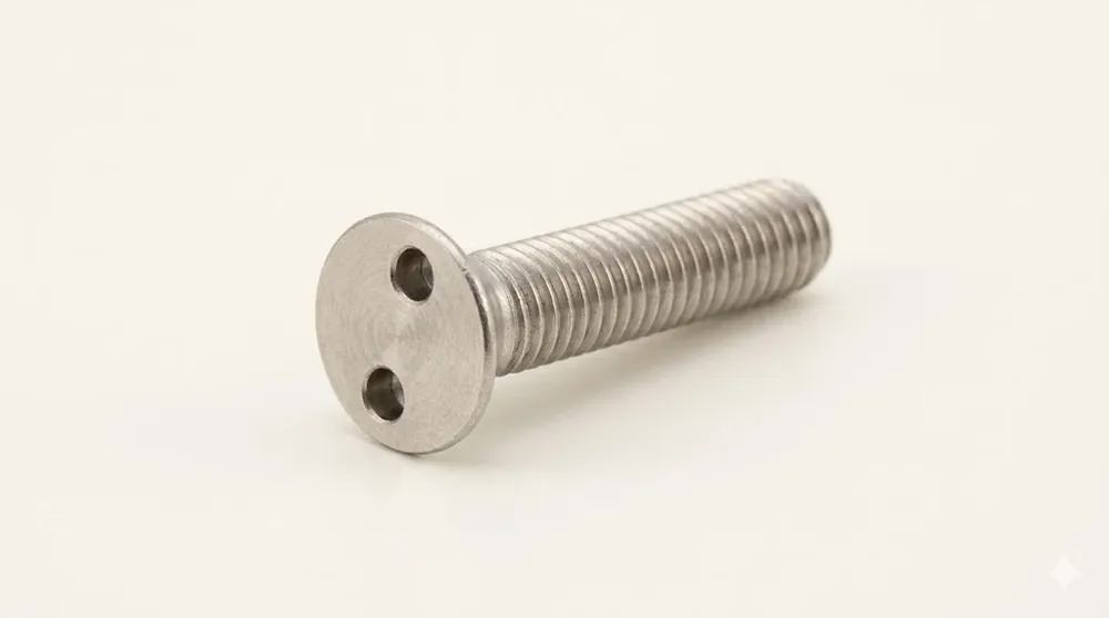 Buy Online 10-32 X 5/8" Tamper Resistant Machine Screws Flat Head Spanner Drive 18/8 Stainless Steel (100 / Pkg.)