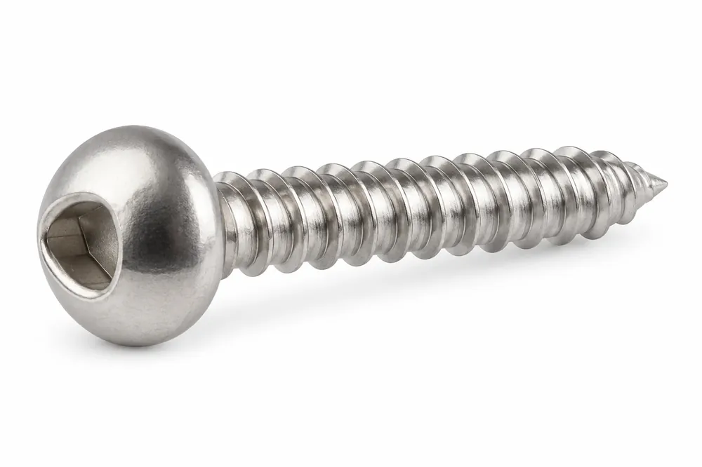Limited Offer 8 X 3/4" Tamper Resistant Sheet Metal Screws Pan Head TP3 Triangular Drive 410 Stainless Steel (100 / Pkg.)