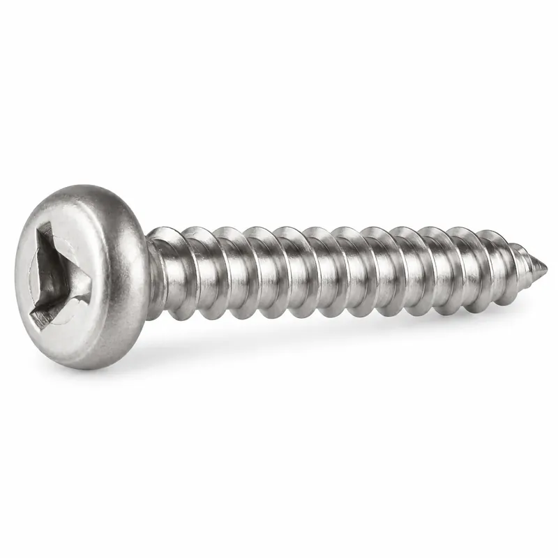 Get Yours 10 X 1" Tamper Resistant Sheet Metal Screws Pan Head Tri-Wing Drive 18/8 Stainless Steel (100 / Pkg.)