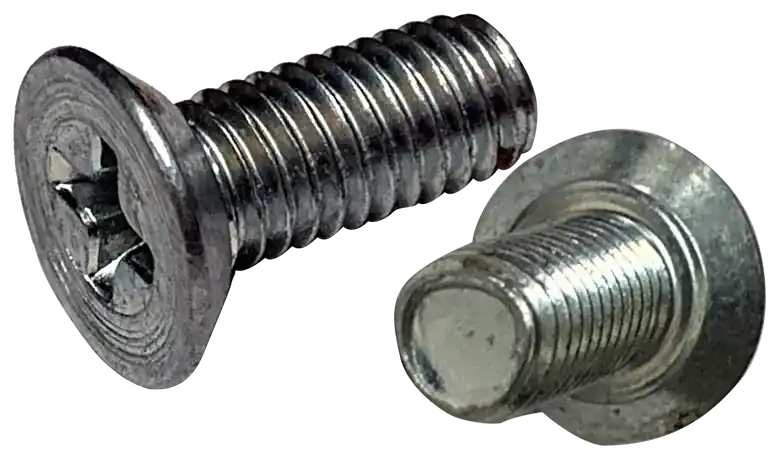 [10000 BULK] Thread Rolling Screws Phillips Flat Head Steel Zinc & Waxed Tri-Lobe 4-40 X 5/8 Taptite Screws Alternative Place Order