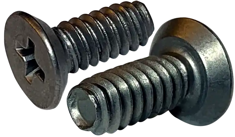 [5000 BULK] Thread Rolling Screws Phillips Flat Undercut Head 18/8 Stainless Steel Tri-Lobe 6-32 X 3/8 Taptite Screws Alternative Premium
