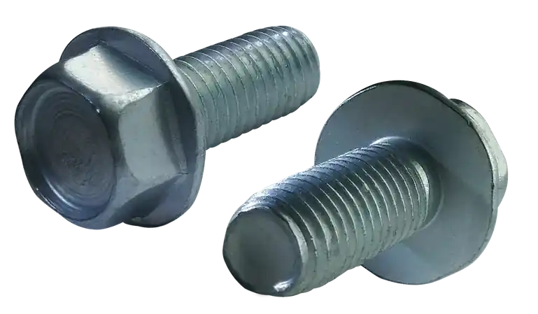 [10000 BULK] Thread Rolling Screws Unslotted Indented Hex Washer Head Steel Zinc & Waxed Tri-Lobe 8-32 X 1/4 Taptite Screws Alternative Top Rated