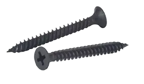 6 X 2" Fine Thread Drywall Screws Bugle Head Phillips Drive Steel Black Phosphate (3500 / Pkg.) Hot Picks