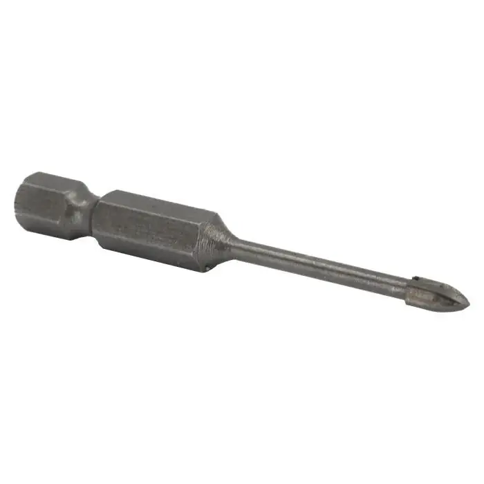 3/8" Glass & Tile Drill Bit Carbide Tipped 4 Flute Hex Shank DWD4FGD3/8HEX Premium