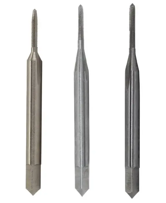 1"-12 UNF CS Hand Tap Set 5-1/8" OAL Uncoated (Bright) DWTS1-12 (3 / Pkg.) Buy Direct