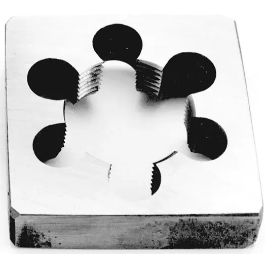 1/2"-14 NPT Carbon Steel Square Bolt Die Uncoated (Bright) DWTSQNPT12X212 Get Yours