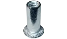 Seasonal Sale [1000 PKG] Rivet Nuts Flat Head Aluminum 6-32 X .120