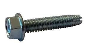 1/4-20 X 1-1/2" Type 1 Thread Cutting Screws Indented Hex Washer Head Unslotted Drive Steel Zinc & Bake (1000 / Pkg.) Special Discount