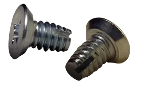 One Day Deal 1/4-20 X 3/4" Type 1 Thread Cutting Screws Flat Undercut Head Phillips Drive Steel Zinc & Bake (2000 / Pkg.)