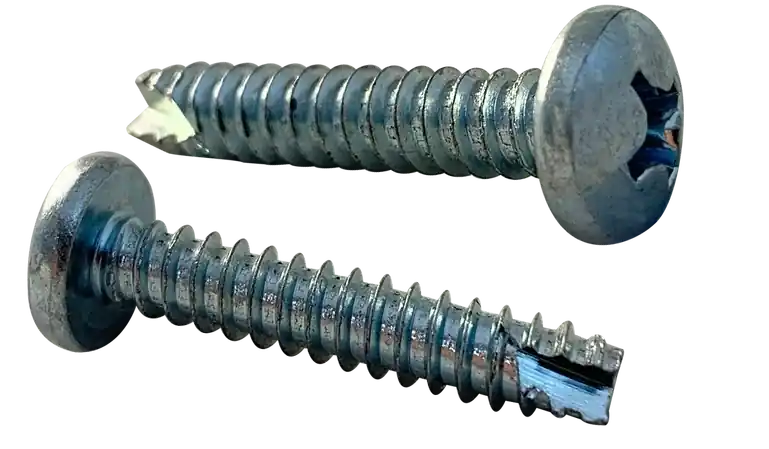 Budget 6-20 X 5/16" Type 25 Thread Cutting Screws Pan Head Phillips Drive Steel Zinc & Bake (10000 / Pkg.)