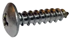 Crafted 12 X 2" Type AB Self Tapping Sheet Metal Screws Truss Head Phillips Drive 18/8 Stainless Steel (1000/Pkg.)