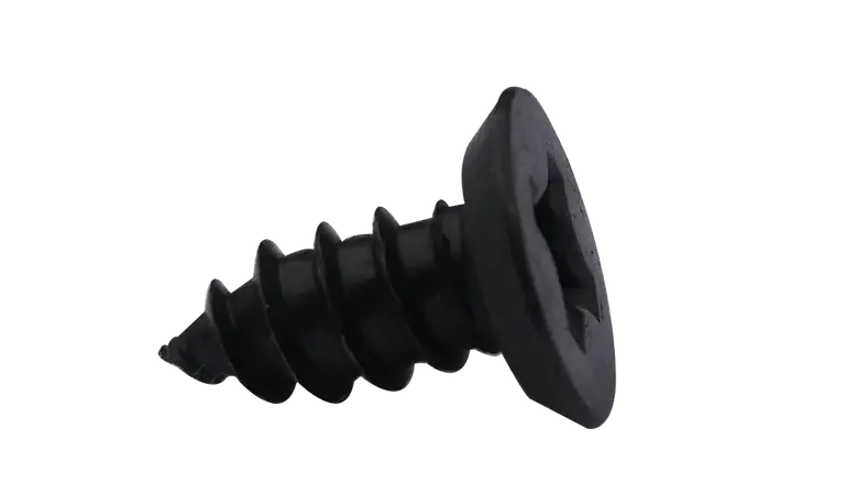 Reduced Price 10 X 1/2" Type AB Self Tapping Sheet Metal Screws Flat Undercut Head Phillips Drive Steel Black Zinc & Bake (10000/Pkg.)