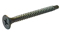 6 X 1-1/4" Self-Drilling Fine Thread Drywall Screws Bugle Head Phillips Drive 410 Stainless Steel (4000 / Pkg.) Last Chance
