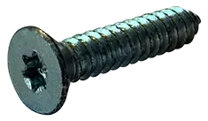 Fast Shipping 8 X 1/2" Type AB Self Tapping Sheet Metal Screws Flat Head Six Lobe Drive Steel Zinc & Bake (10000/Pkg.)